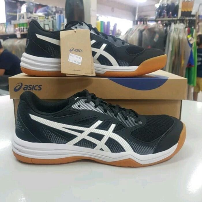 Sepatu shoes volley squash badminton asics men up court upcourt 5 ori best seller