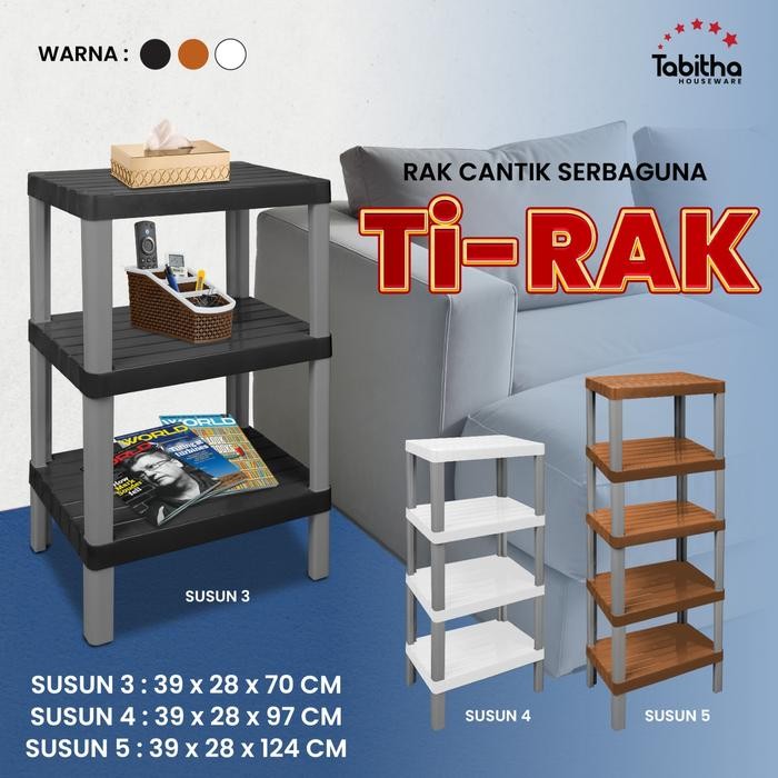

New Rak Serbaguna Rak Pajangan Tirack Tabita Furniture