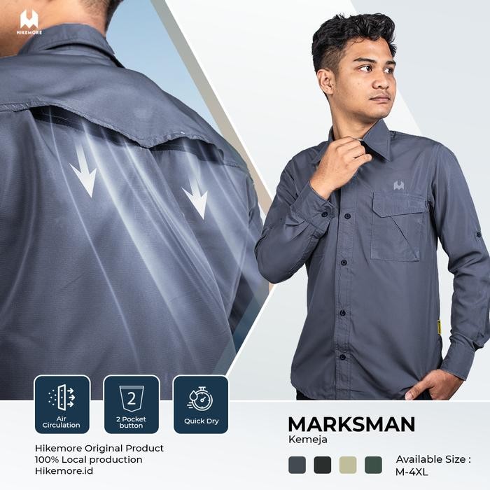 Eiger Sport - Kemeja Panjang Pdl Quick Dry Marksman