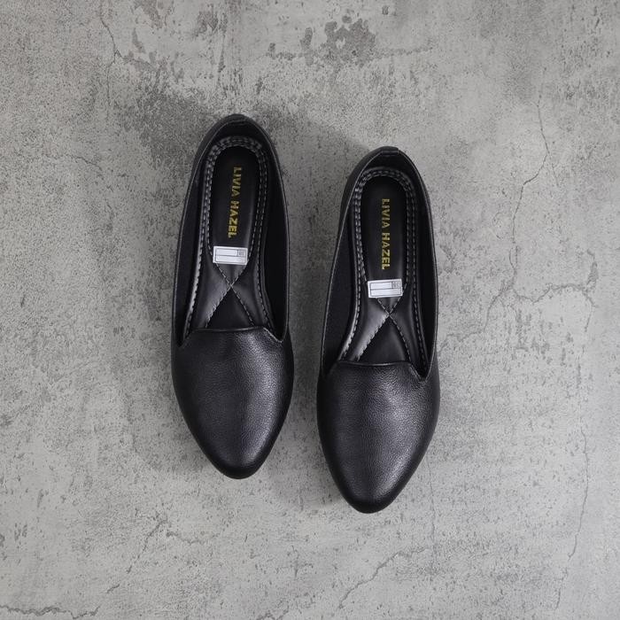 Ellora - Sepatu Flat Shoes Polos Wanita Hr14