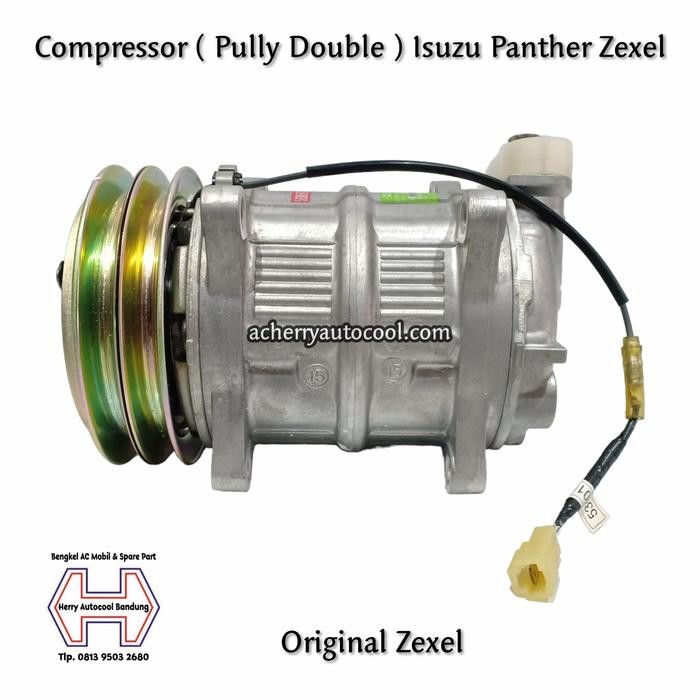 Compressor Ac Isuzu Panther Zexel Model Dudukan Kuping Original