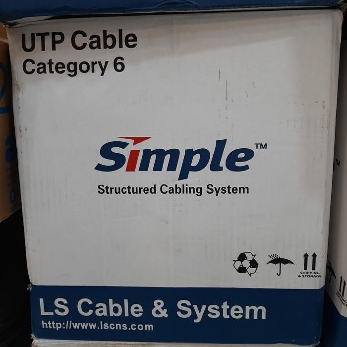 Kabel Utp Cat 6 Ls Simple