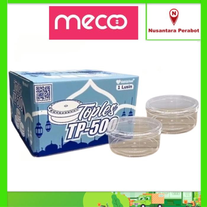 NEW GBU TP-500 Toples Kue 0.5 Kg / 500 gr (Isi 12 Pcs)