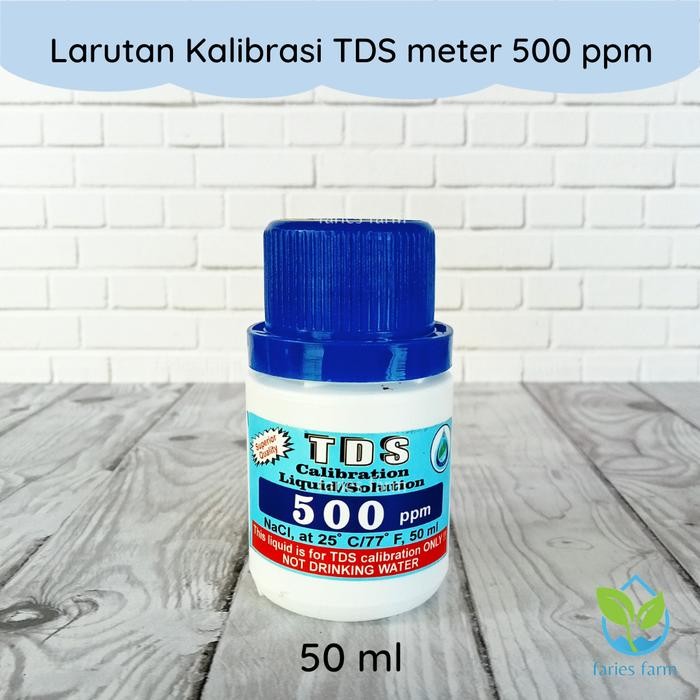 Cairan Kalibrasi TDS Meter 500 ppm Larutan Kalibrasi