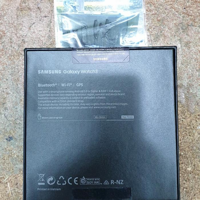 samsung galaxy watch 3 titanium 45mm NEW BARU garansi resmi SEIN