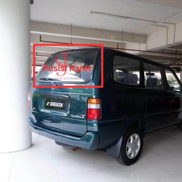 Promo.. Karet Kaca Belakang Mobil Toyota Kijang Kapsul