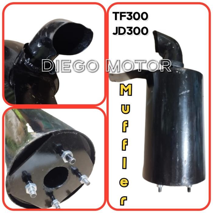 TF300 JD300 Muffler Knalpot Mesin Diesel Yanmar JiangDong