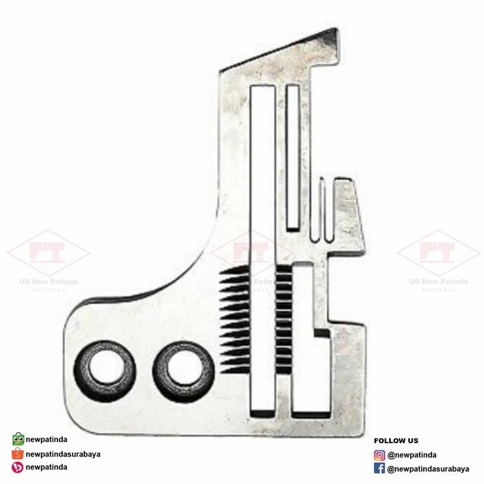 *:*:*:*:*] 202702 Needle Plate Mesin Obras Pegasus R53 R57