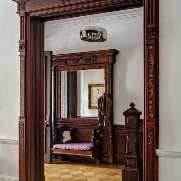 ASLI kusen pintu ukir mewah kayu jati READY STOCK