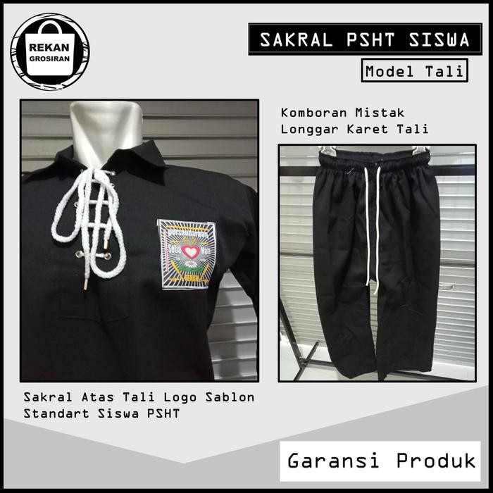 PJS Sakral PSHT Tali - Sakral Siswa PSHT - Baju PSHT - Baju Silat PSHT