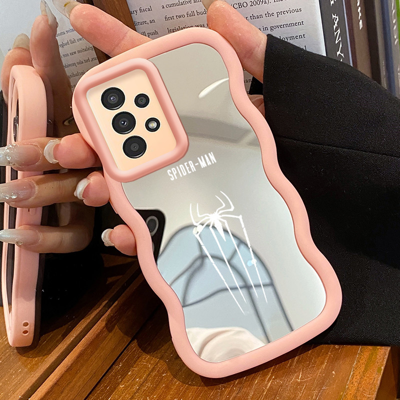 Casing Untuk Samsung A13 4G A13 5G A13 Lite A04s Case Casing HP Pola bekas kaki dan laba-laba Kesing