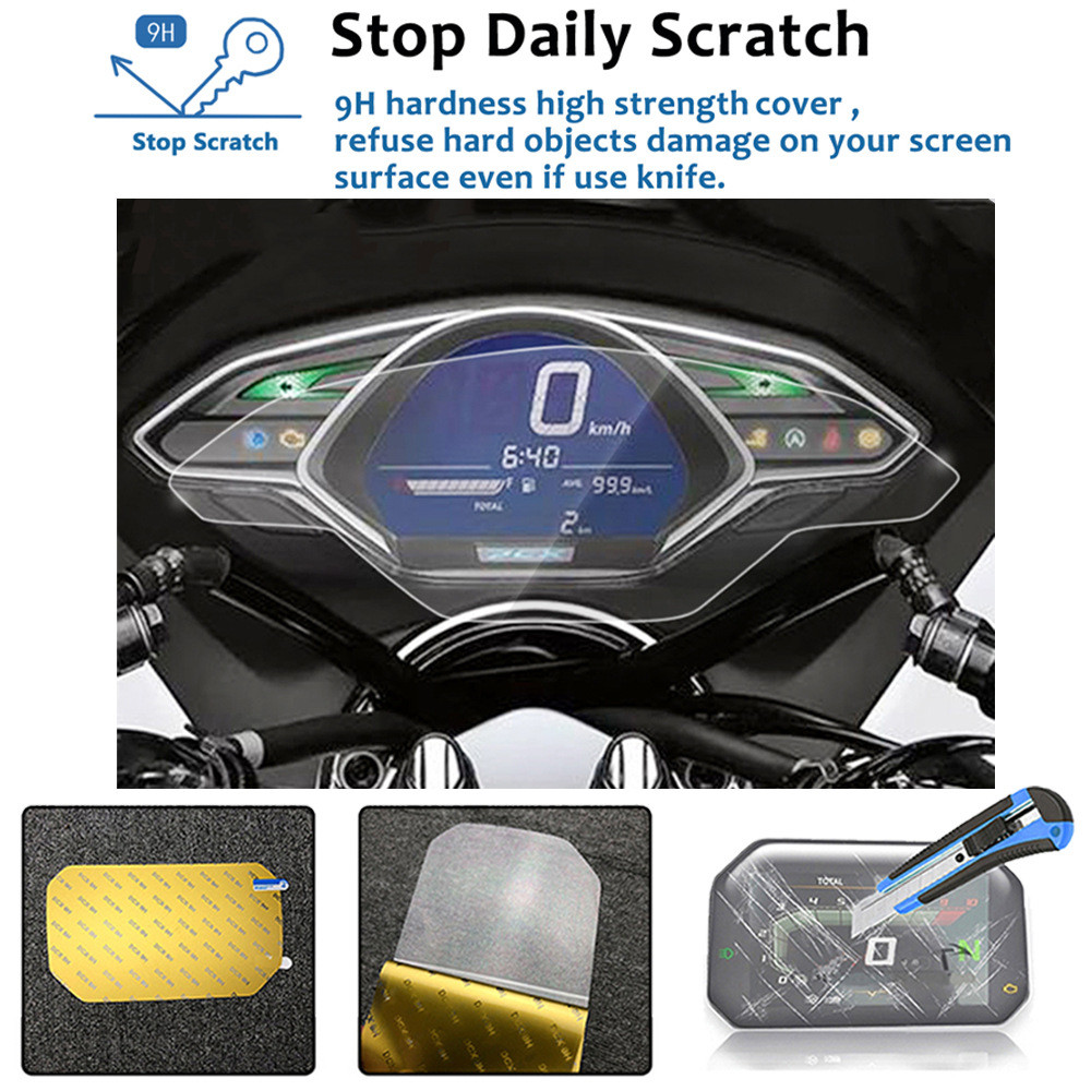 2020 For HONDA PCX 150 PCX150 2018 2019 Motorcycle Cluster Scratch Protection Film Dashboard Speedom