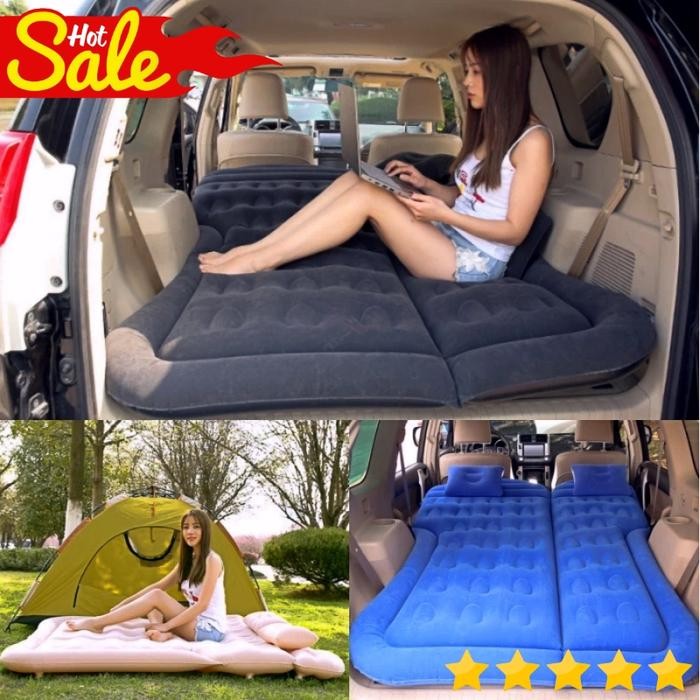 SUV Car Mattres Matras Kasur Tempat Tidur Mobil Angin Penyangga Pisah