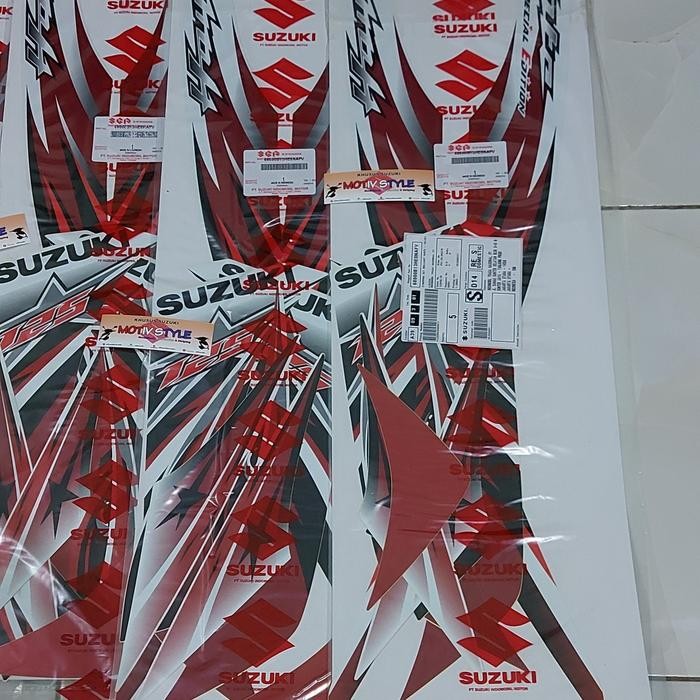 Gercep Striping Suzuki Hayate Merah Terlariss 