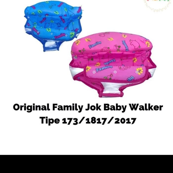 busa kain jok joc kursi dudukan baby walker family 173 1738 1858 1868