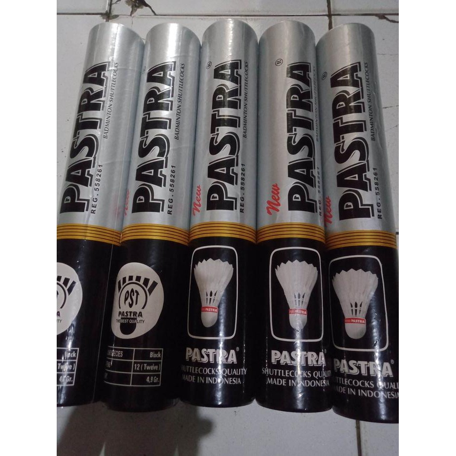 SHUTTLECOCK COCK PASTRA SILVER/HITAM