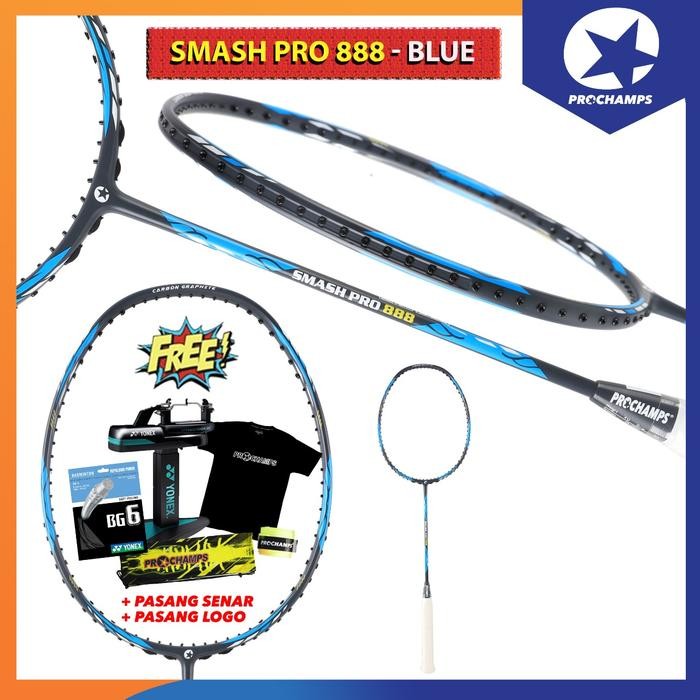 PROCHAMPS SMASH PRO 888 RAKET BADMINTON ORIGINAL