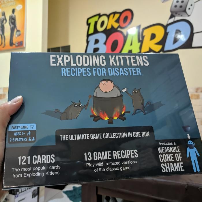 sygk- Exploding Kittens: Recipes For Disaster ( Original ) Board Game