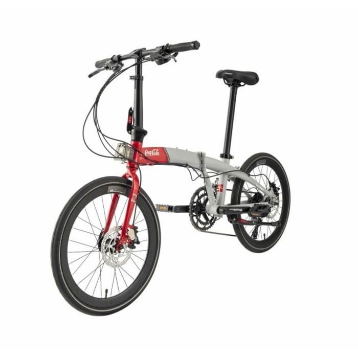 Sepeda Lipat Element Ecosmo Z8 2 X 8 Speed 20 Inch Alloy Coca Cola New