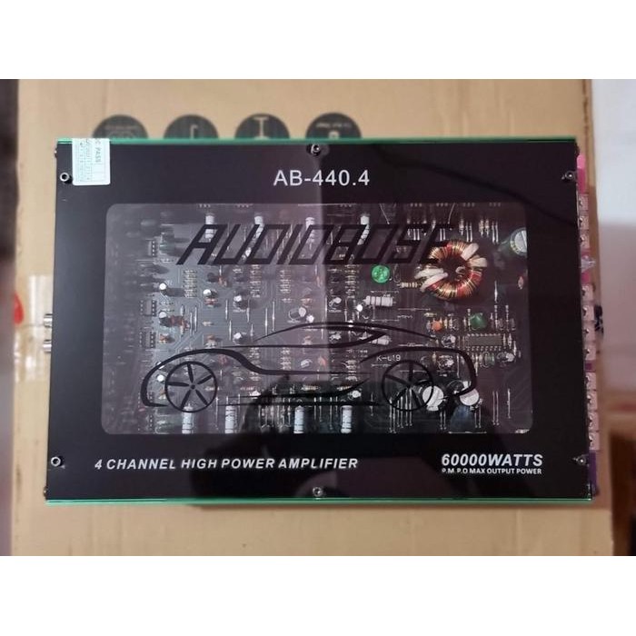 POWER 4 CHANNEL AUDIOBOSE AB 440