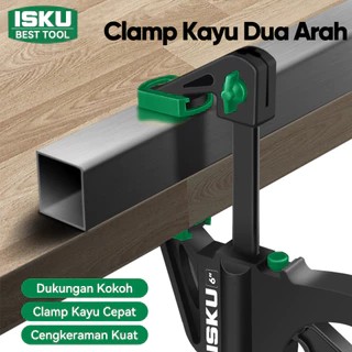 ISKU F Clamp Alat Klem Penjepit Kayu Panjang 6-24 inch Catok Klem F Alat Press Kayu Mini Klem Kayu