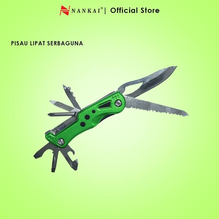 Pisau Lipat Serbaguna / Pisau Lipat Multifungsi Nankai
