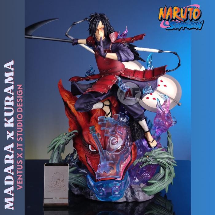 Statue Action Figure Naruto Uchiha Madara Kurama Ventus x JT Studio Design Recast