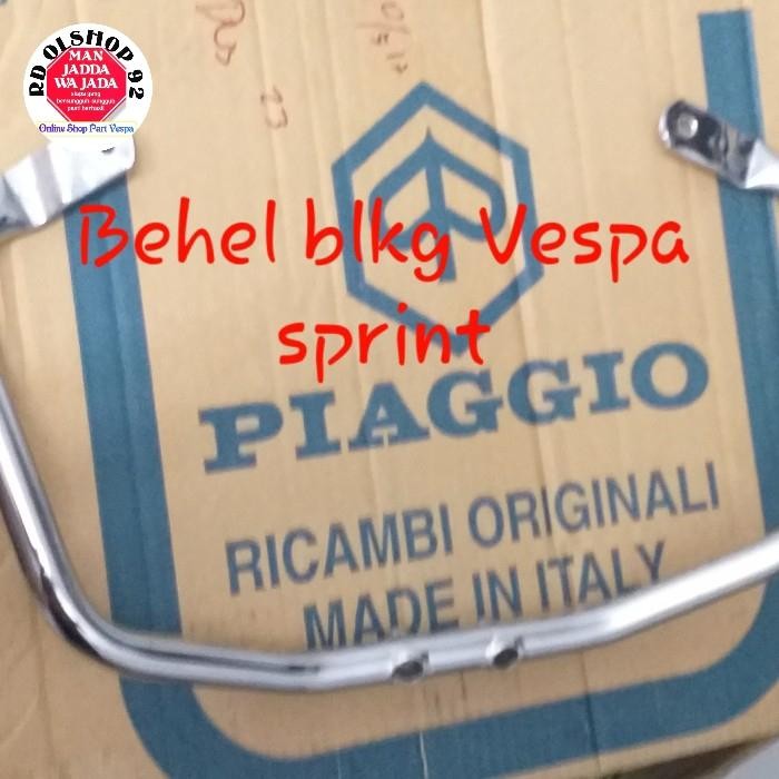 Behel Pegangan Vespa Sprint Original Chrome