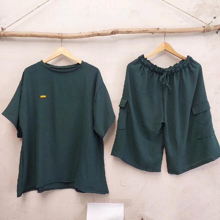 080j- One Set Crinkle Cargo Super Jumbo Ld 130