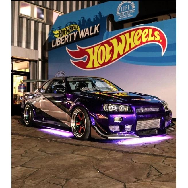 STOK TERBATAS  TIME MICRO NISSAN GT-R R34 Z-TUNE RYOHE GIFTED OPEN HOOD LIMITED EDITION MIDNIGHT