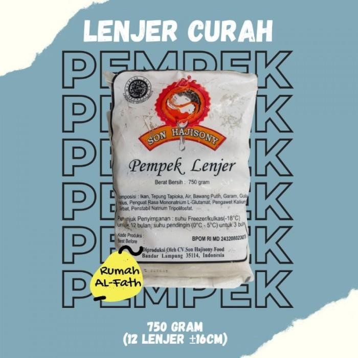 Kirim&siapmakan- Pempek Palembang Lenjer By Bakso Son H. Sony Lampung