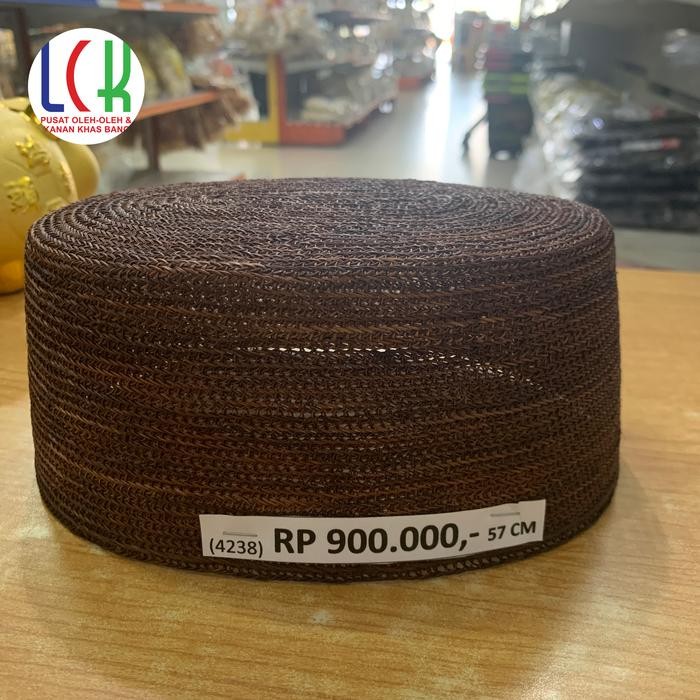 TERMURAH Kopiah khas Bangka dari akar resam dari LCK READY STOCK