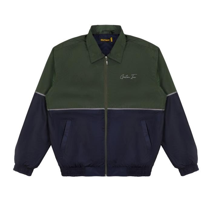 gtSport- Guteninc - Jacket Track Parasut Pria Reo Olive Jacket