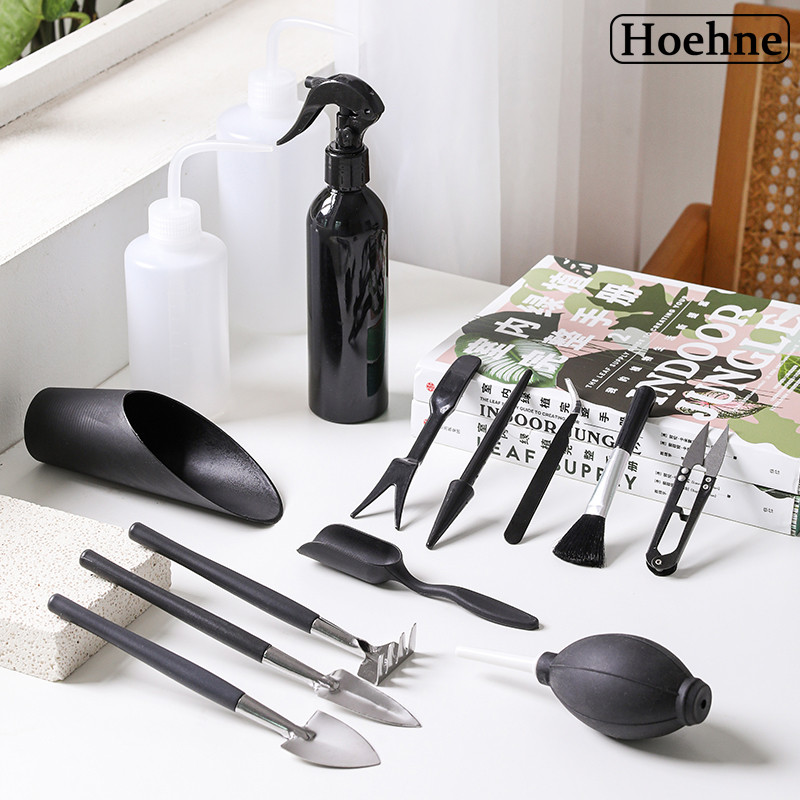 Succulent Plants Tools Set Garden Planter Kit Bonsai Tools Bonsai Kit for Indoor Fairy Care Potting 