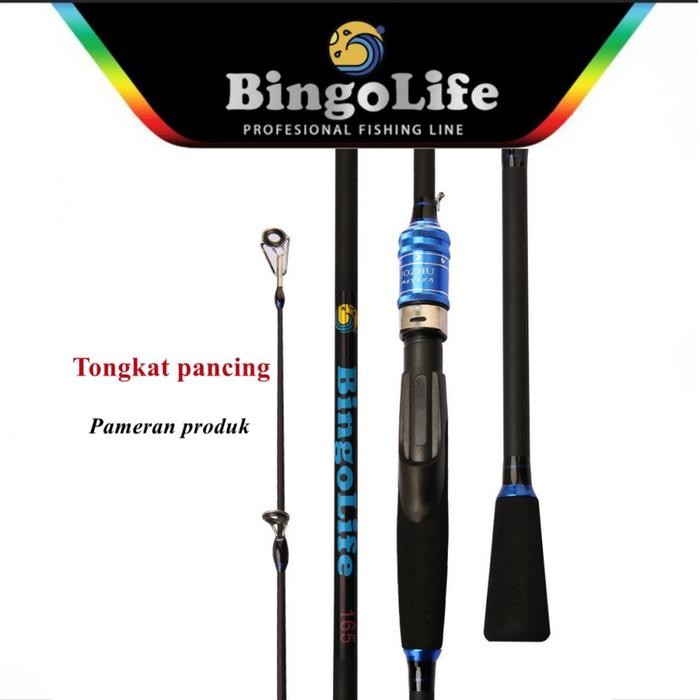 Joran Pancing Carbon Joran Spining 165cm Tongkat Pancing 180cm Joran Casting Memancing Rod 210cm