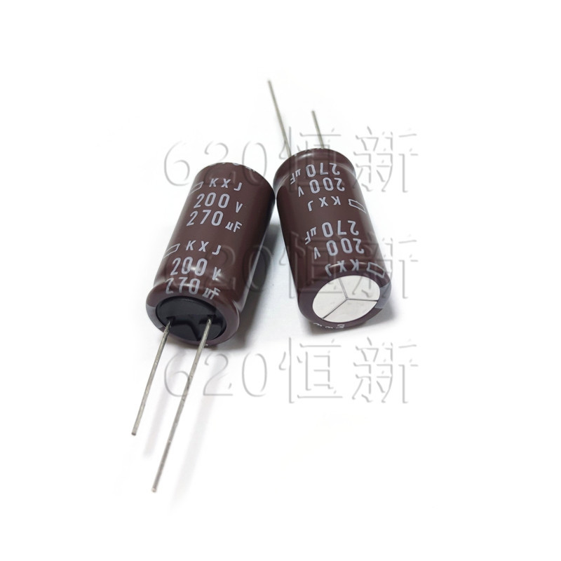 PROMO  10PCS NEW NIPPON KXJ 200V270UF 16x31.5MM NCC electrolytic Capacitor 270UF 200V CHEMI-CON kxj 