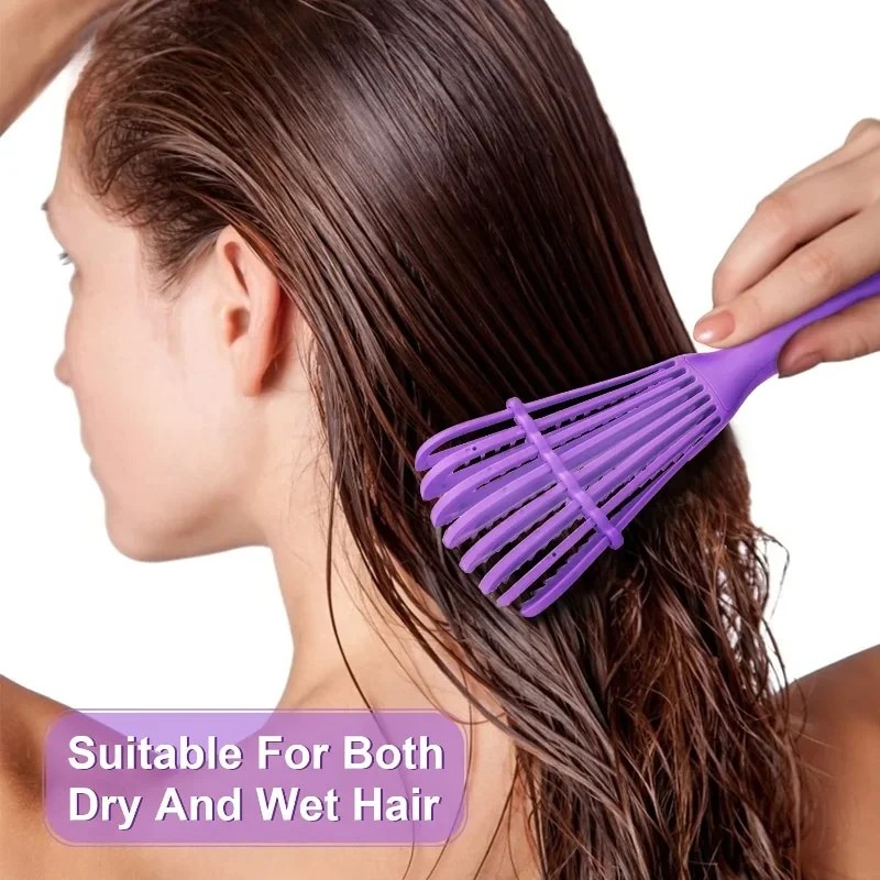 Hair Comb Detangling Brush Scalp Massage Octopus Brush Hair Brush Detangler Brush for Curly Hair Bru