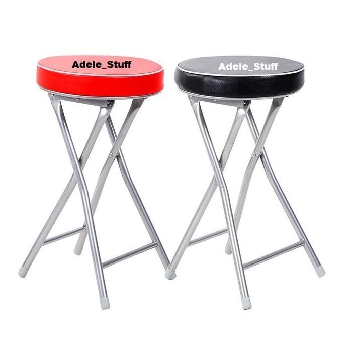 Kursi lipat besi / kursi sholat / kursi portable informa / kursi busa