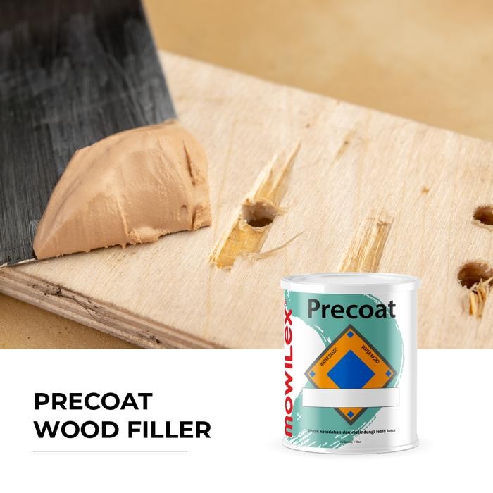 LncrMrt- Mowilex Precoat Wood Filler 1 Kg - Jati