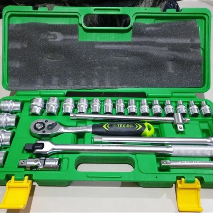 KUNCI SOK TEKIRO 24PCS 8 - 32 HAND SOCKET SET TEKIRO 24 PCS 8-32MM