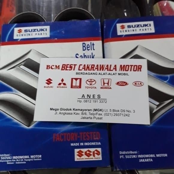 Ready V Belt AC dan Alternator Aerio Original