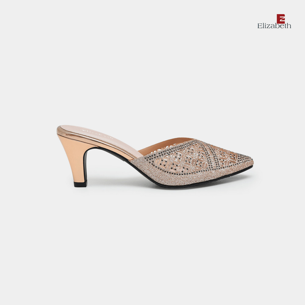 Elizabeth Shoes - Sandal Wanita | Selop Brokat 0338-0637