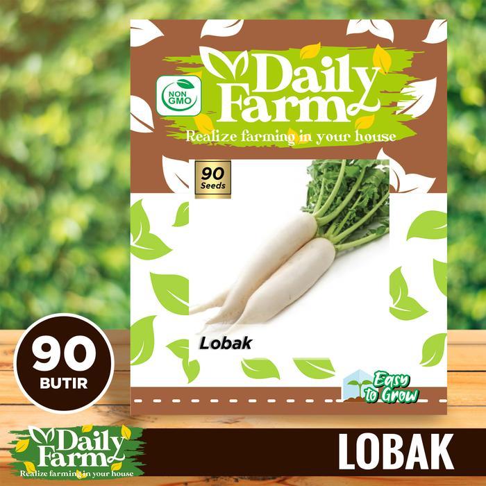 BIBIT F1 DAILY FARM - BENIH BIBIT LOBAK PUTIH