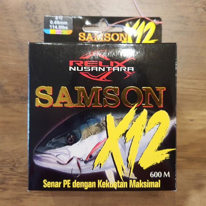 SENAR PE SAMSON X12 PE 8 600M RELIX NUSANTARA