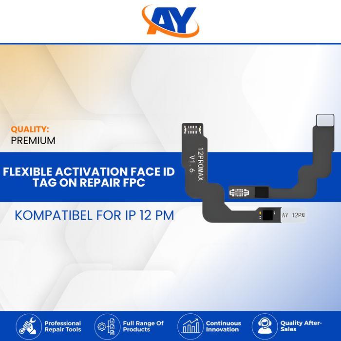 NEW AY - FLEXIBLE FACE ID TAG-ON REPAIR 12 PRO MAX FPC ORIGINAL