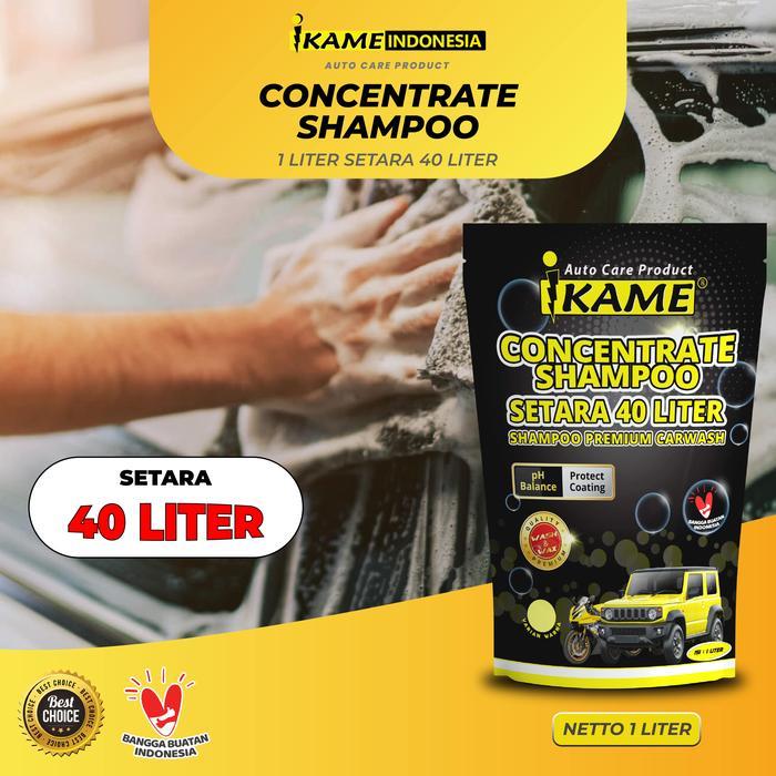 Ikame Biang Konsentrat Shampo Mobil 1 Ltr Setara 40 Ltr/Shampo Mobil Motor/Biang Shampoo Terbaruu