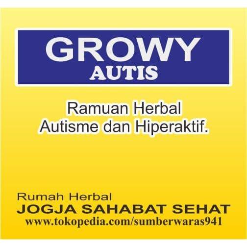 "Growy Autis" Obat Herbal Autis & Hiperaktif Terbaru 