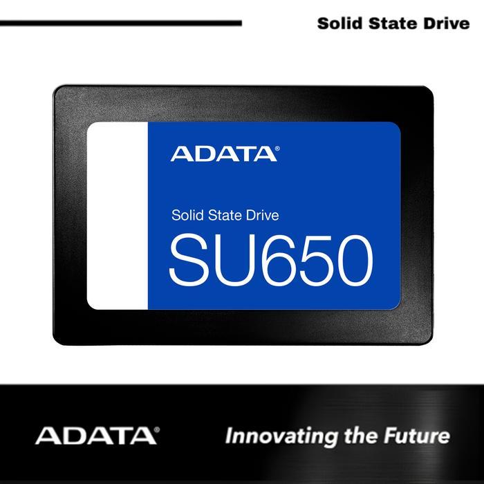 ADATA SSD 2.5 SATAIII 256GB / 512GB / 1TB / 2TB SU650 3Y - UP T0 520 MB/S