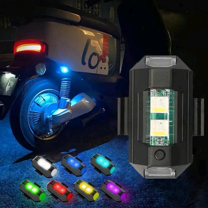 Lampu Led Rgb 7 Warna Usb/Lampu Led Rgb/Lampu Kolong Led Usb /Lampu Senja Motor/Lampu Led Usb Sepeda