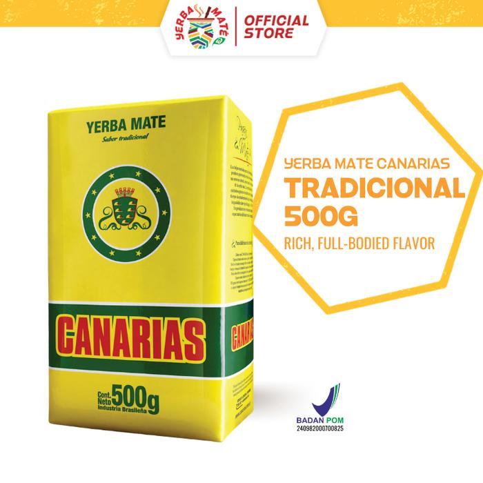 Canarias Yerba Mate Tradicional Teh Botanikal Uruguay Terbaruu